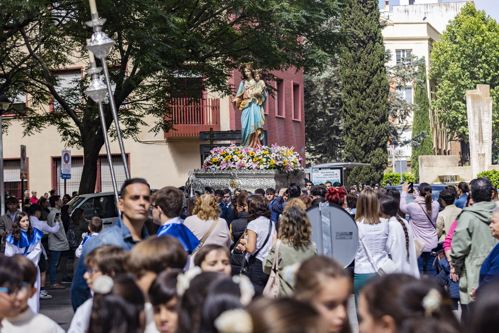 procesión de María Auxiliadora de Ciudad Real  / RUEDA VILLAVERDE