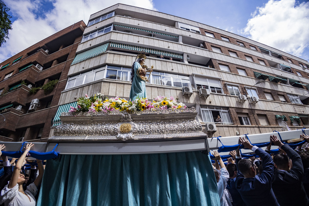 procesión de María Auxiliadora de Ciudad Real  / RUEDA VILLAVERDE