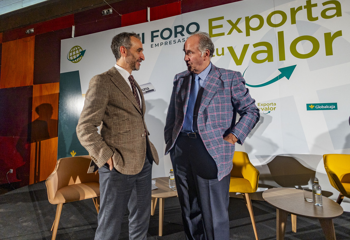 VII Foro Empresa 2023 Exporta tu  Valor, organizado por Globalcaja y La Tribuna de Ciudad Real, con la presencia de Méndez Pozo  / RUEDA VILLAVERDE