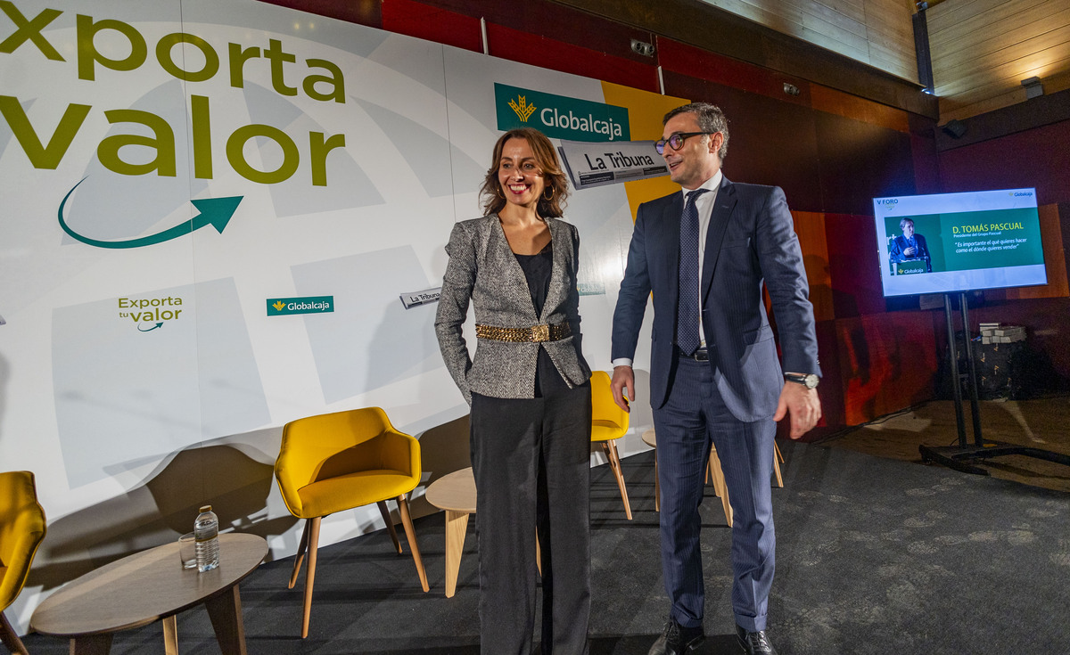 VII Foro Empresa 2023 Exporta tu  Valor, organizado por Globalcaja y La Tribuna de Ciudad Real, con la presencia de Méndez Pozo  / RUEDA VILLAVERDE