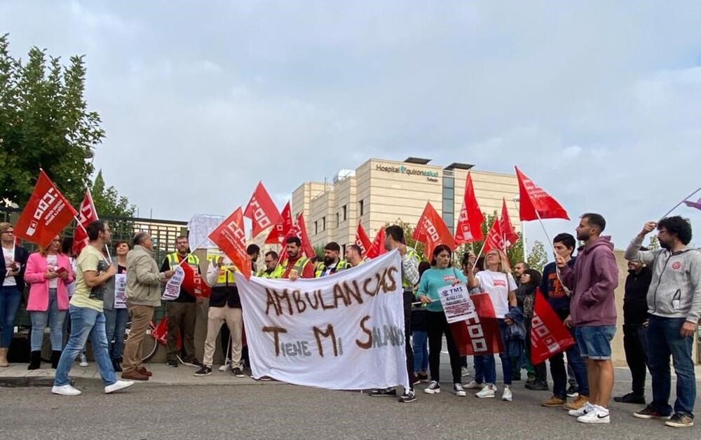 La huelga de ambulancias de Ciudad Real se extiende a Toledo