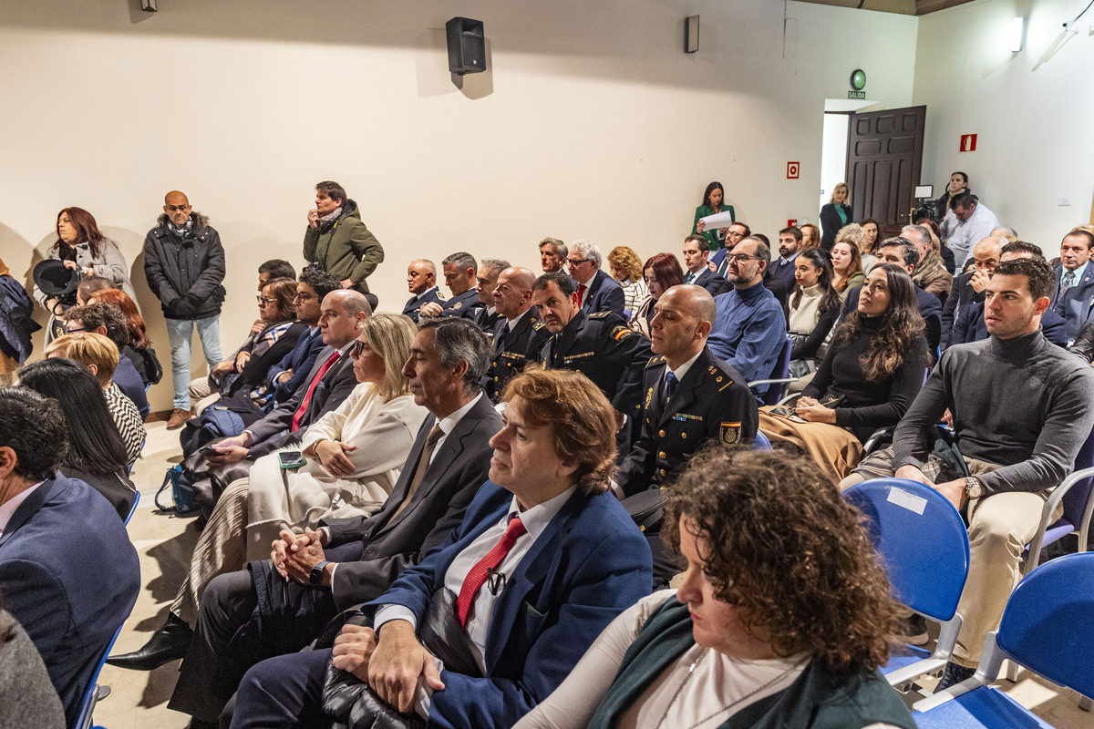 Celebración del día de la Constitución e izada de la BANDERA EN EL PARQUE DE DE GASSET  / RUEDA VILLAVERDE