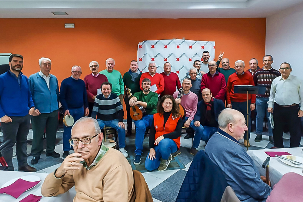 Encuentro navideño de Cruz Roja en Almodóvar del Campo