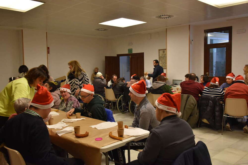 El centro Azuer trasladan la Navidad al centro de Daimiel