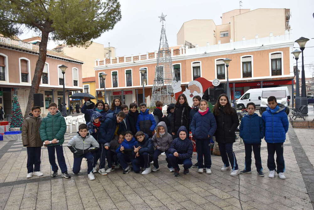 El centro Azuer trasladan la Navidad al centro de Daimiel