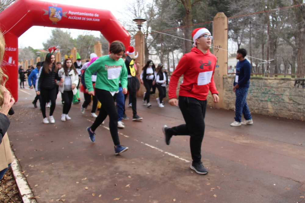 El IES María Zambrano viste de Navidad el parque Alces