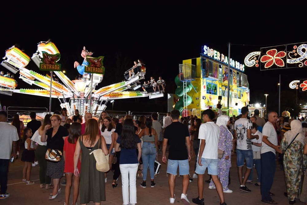 Inauguración de las fiestas de la Virgen de Gracia de Puertollano.