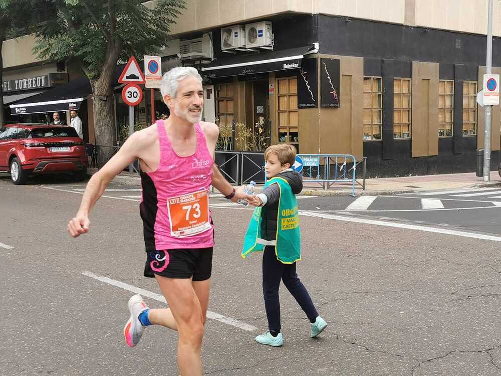 Félix Pont y Laura Galiano, ganadores del Quijote Maratón