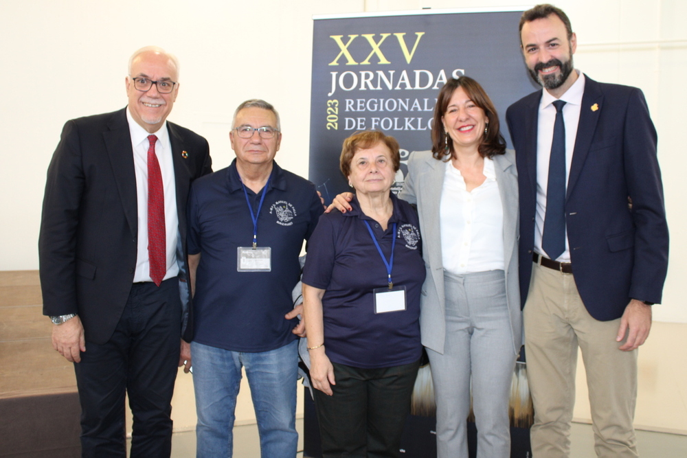 Representantes institucionales, durante la inauguración de las jornadas.