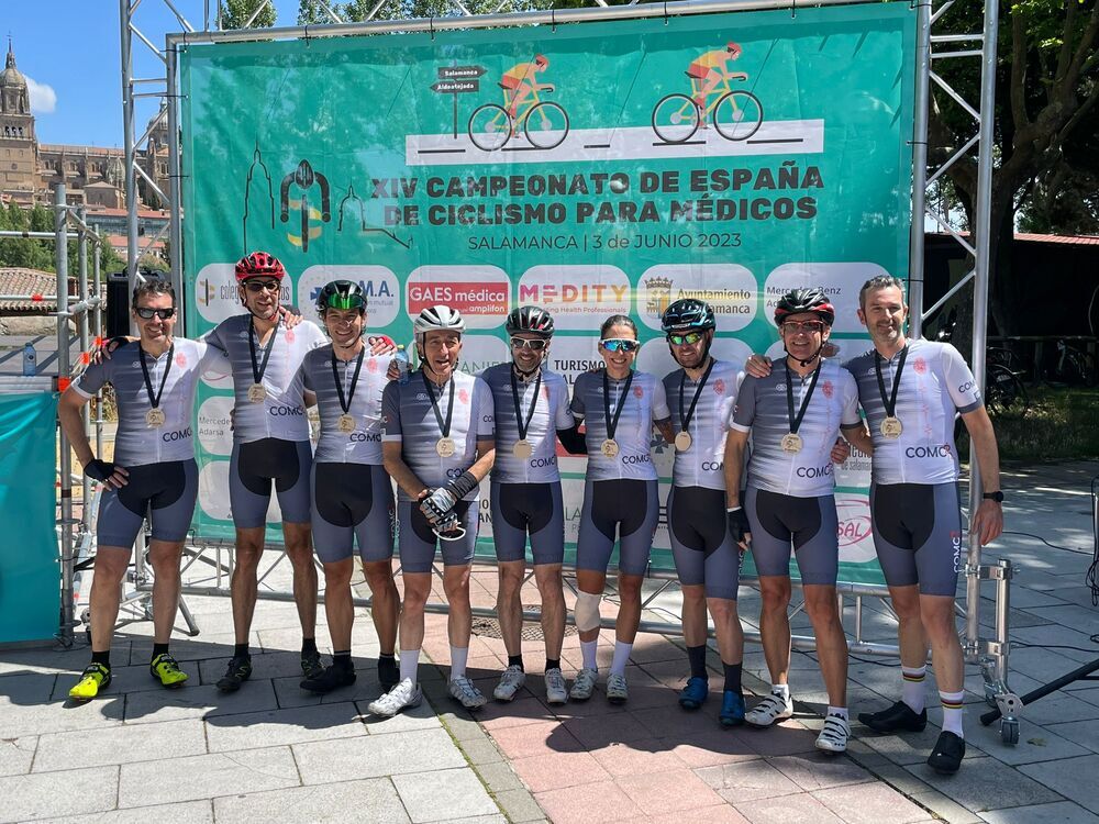 ENTREVISTA: Castilla-La Mancha alcanza el pódium en el XII Campeonato de  España de Ciclismo para Médicos - Colegio de Médicos de Ciudad Real