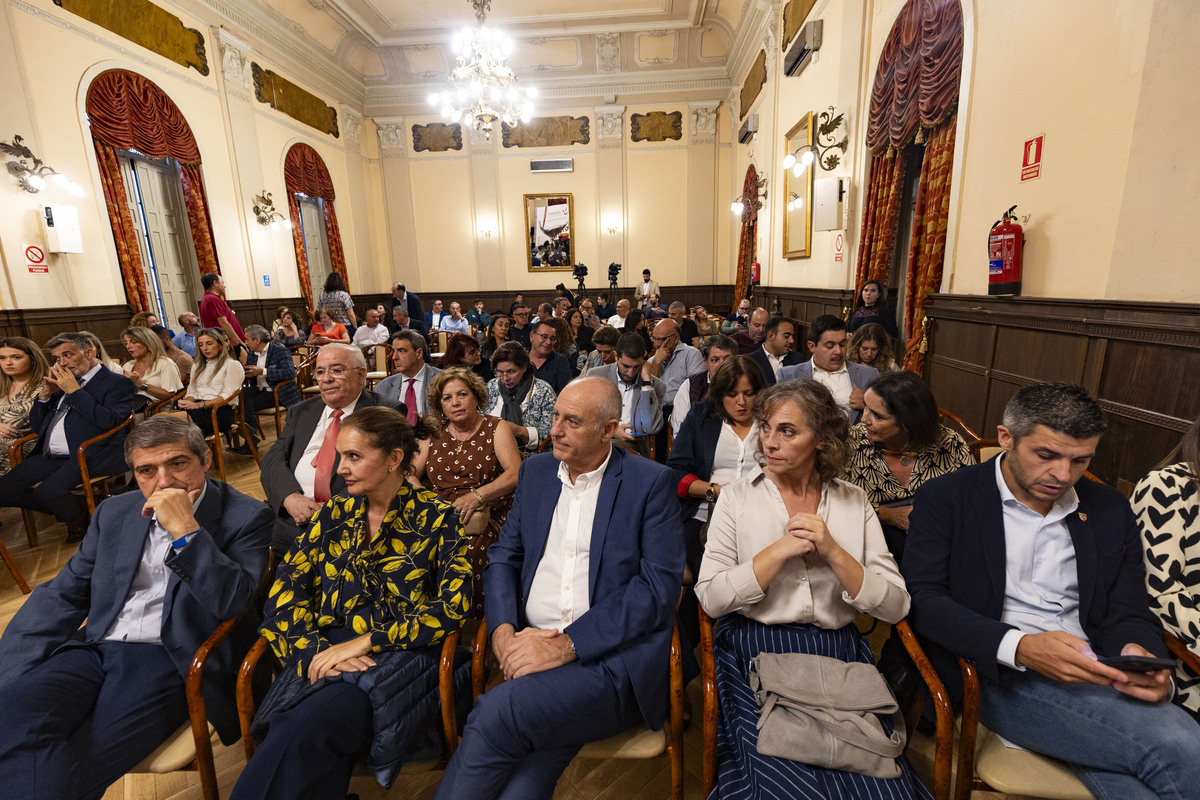 Entrega de los Premios Vino y Cultura 2023 organizada por la D.O. La Mancha, vino  / RUEDA VILLAVERDE