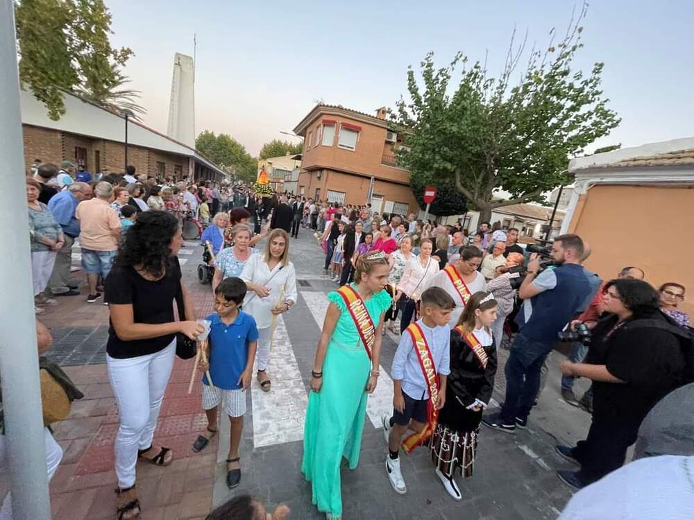 Inaugurada la plaza de la Pilarica con motivo de sus fiestas