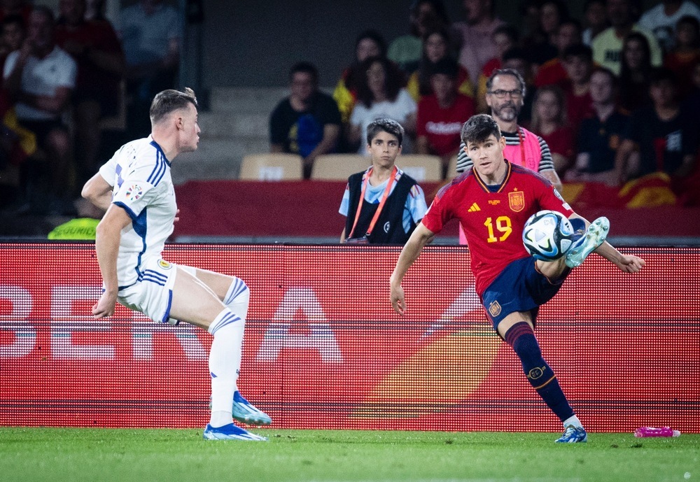 Fran García debuta con la selección