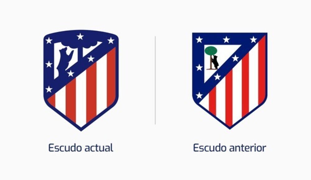 El Atlético de Madrid recuperará su anterior escudo a partir de la