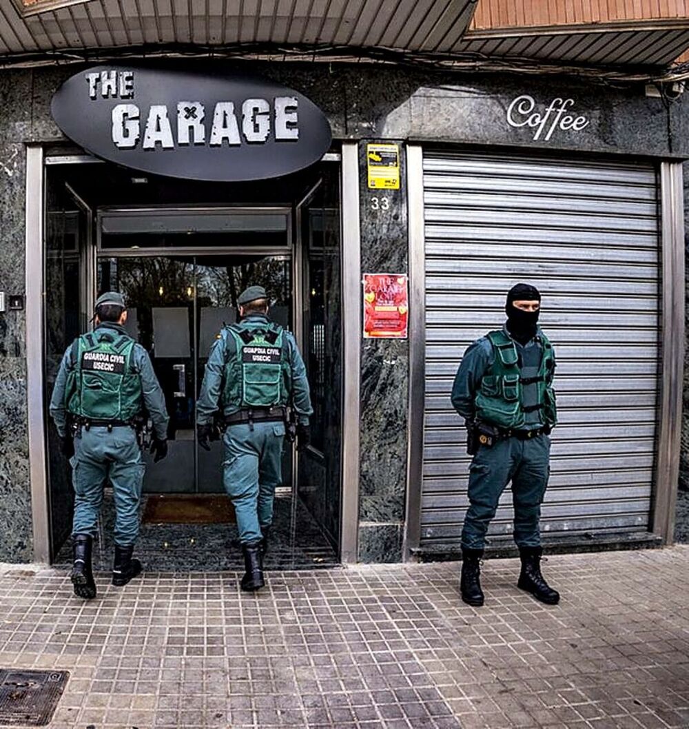 Operación de la Guardia Civil con 18 kilos de cocaína incautados.