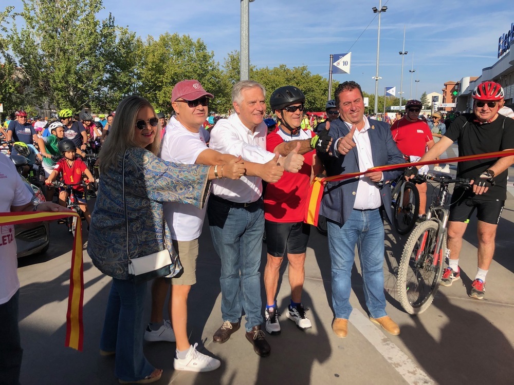 2.500 personas celebran el Día de la Bici en Ciudad Real