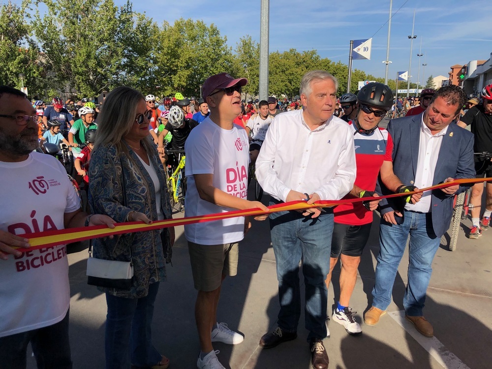 2.500 personas celebran el Día de la Bici en Ciudad Real