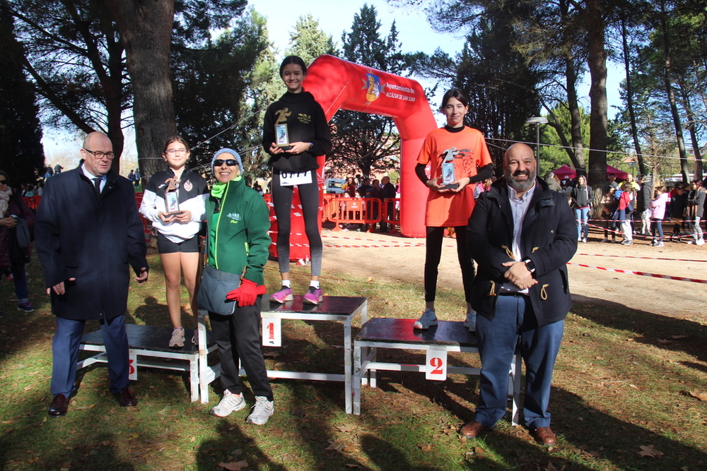 Alta participación en el Cross de la Constitución de Alcázar