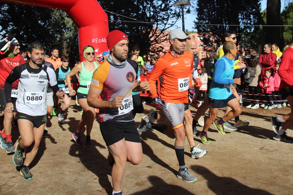 Alta participación en el Cross de la Constitución de Alcázar