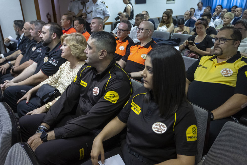 homenaje por el día de la seguridad privada en la provincia, menciones honoríficas al sector de la seguridad privada