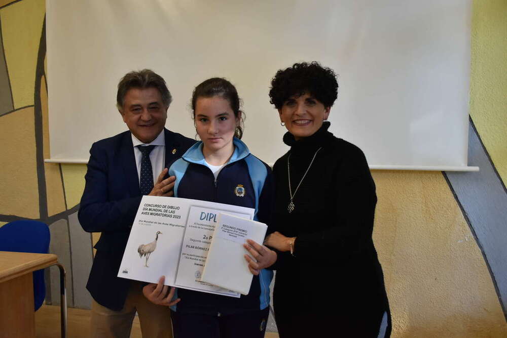 Entregan los premios del concurso 'Las aves migratorias'