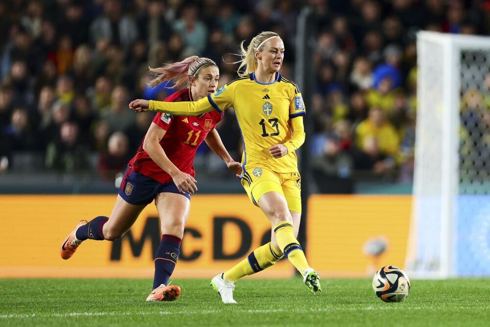 Semifinal del Mundial femenino de fútbol España - Suecia  / AARON GILLIONS