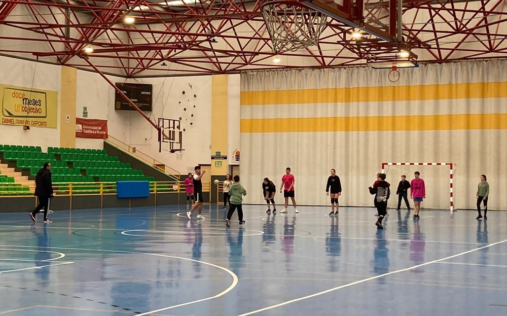 Primer día de la actividad deportiva navideña en Daimiel