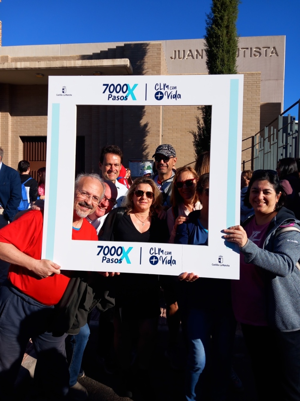 Más de 300 personas en la marcha ‘7000pasosX’ de Ciudad Real