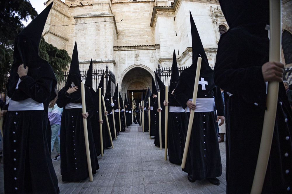 Semana Santa en ciudad real, procesión del Santo Entierro en Ciudad Real, procesión del viernes por la tarde noche  / RUEDA VILLAVERDE