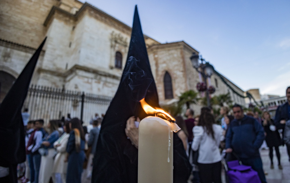 Semana Santa en ciudad real, procesión del Santo Entierro en Ciudad Real, procesión del viernes por la tarde noche  / RUEDA VILLAVERDE