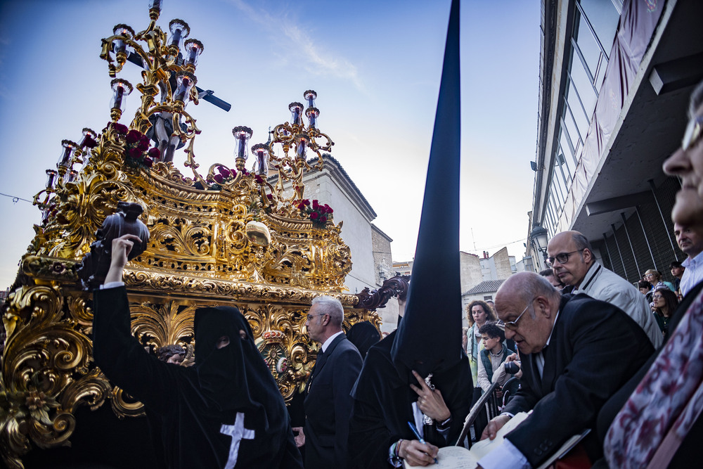 Semana Santa en ciudad real, procesión del Santo Entierro en Ciudad Real, procesión del viernes por la tarde noche  / RUEDA VILLAVERDE