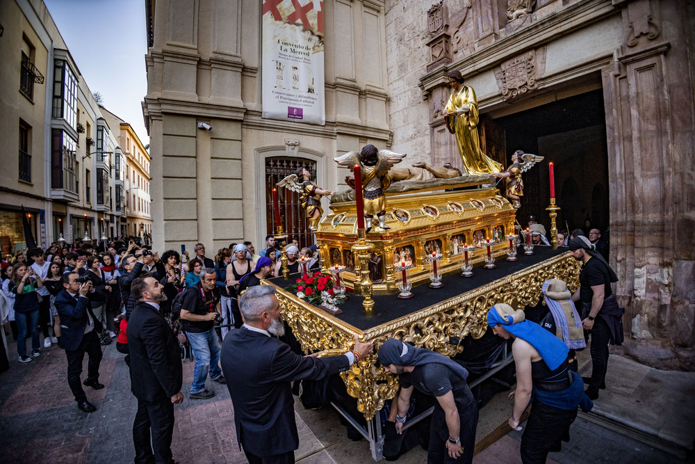 Semana Santa en ciudad real, procesión del Santo Entierro en Ciudad Real, procesión del viernes por la tarde noche  / RUEDA VILLAVERDE