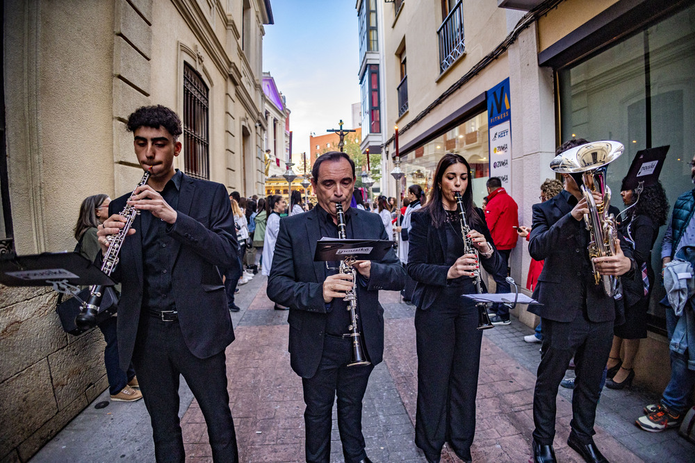 Semana Santa en ciudad real, procesión del Santo Entierro en Ciudad Real, procesión del viernes por la tarde noche  / RUEDA VILLAVERDE