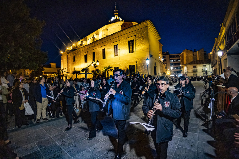 Semana Santa en ciudad real, procesión del Santo Entierro en Ciudad Real, procesión del viernes por la tarde noche  / RUEDA VILLAVERDE