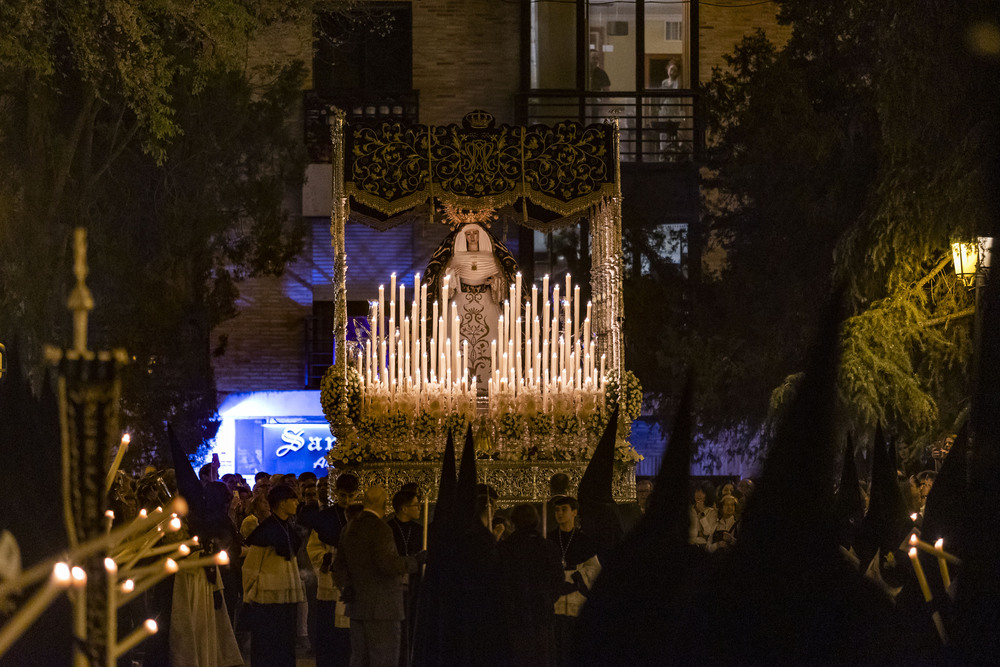 Semana Santa en ciudad real, procesión del Santo Entierro en Ciudad Real, procesión del viernes por la tarde noche  / RUEDA VILLAVERDE