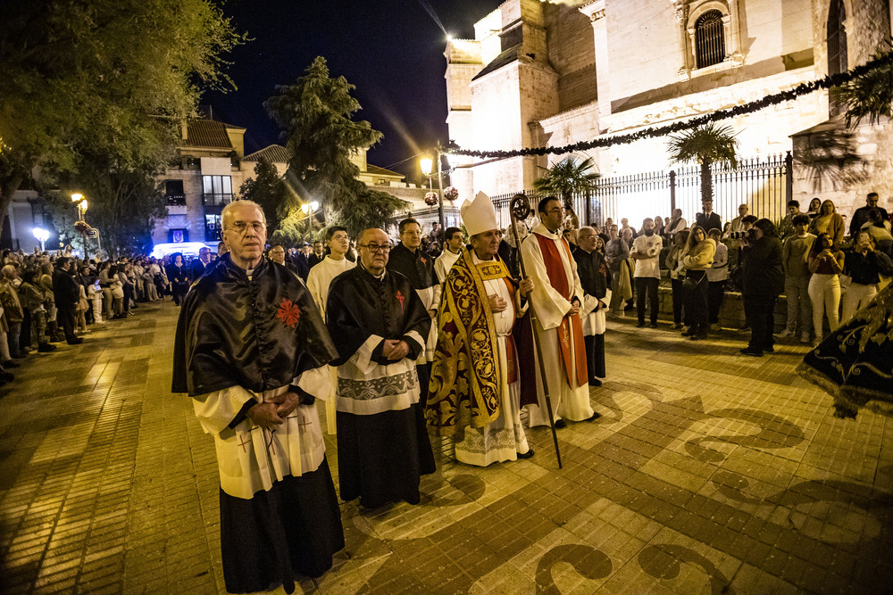 Semana Santa en ciudad real, procesión del Santo Entierro en Ciudad Real, procesión del viernes por la tarde noche  / RUEDA VILLAVERDE