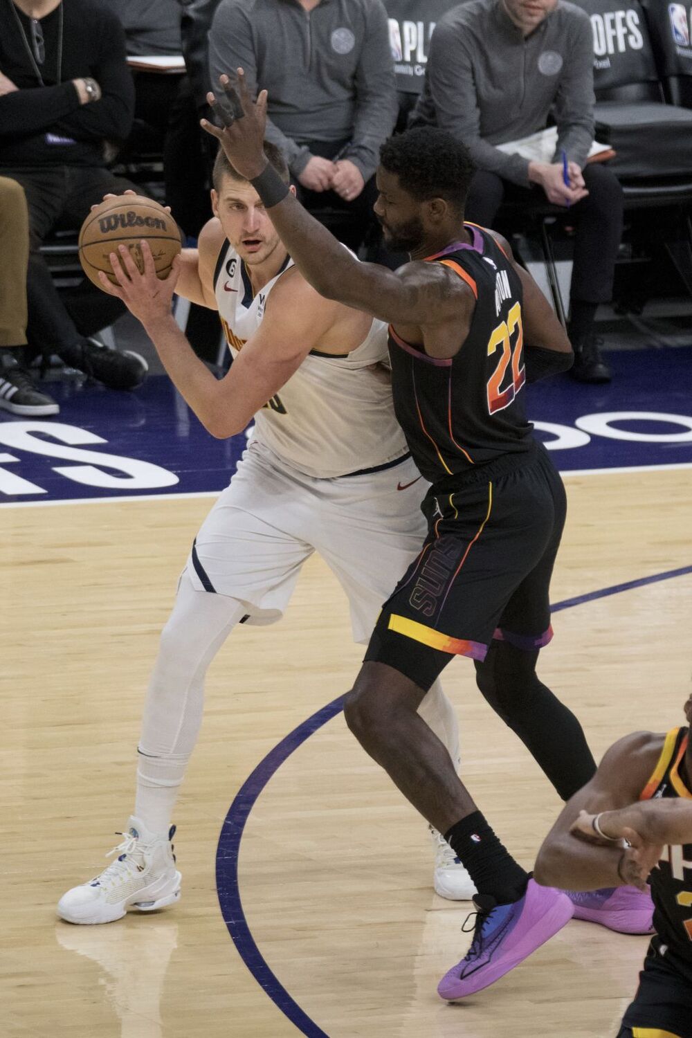 NBA Playoffs - Denver Nuggets at Phoenix Suns  / RICK D'ELIA