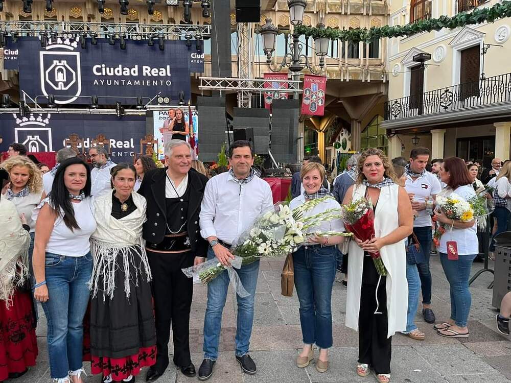 Ciudad Real presume de Pandorgo y Dulcinea en su gran día