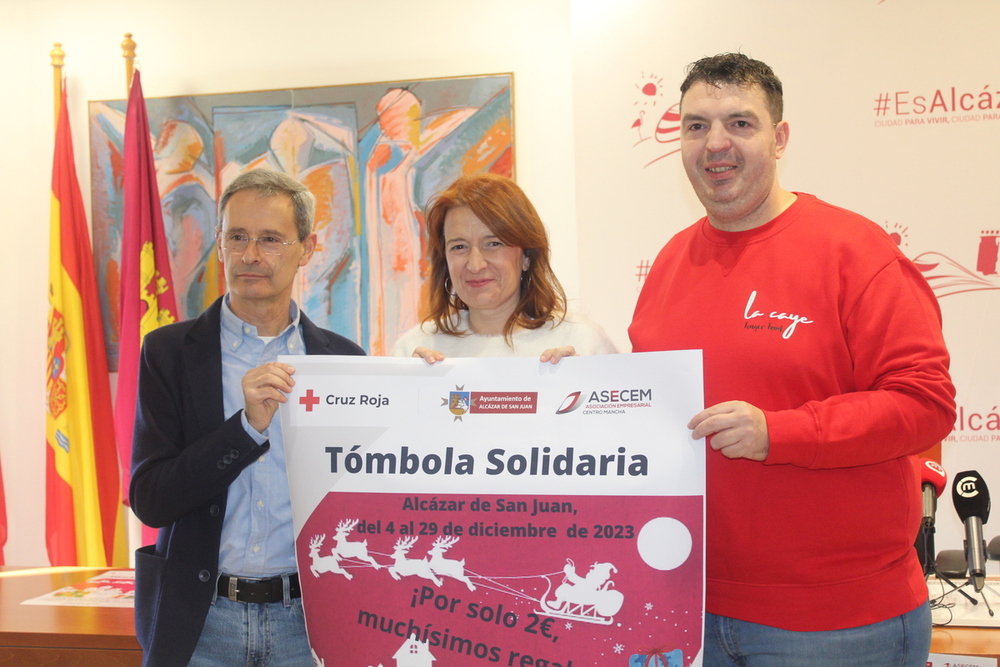 Cruz Roja presenta su segunda Tómbola Solidaria 