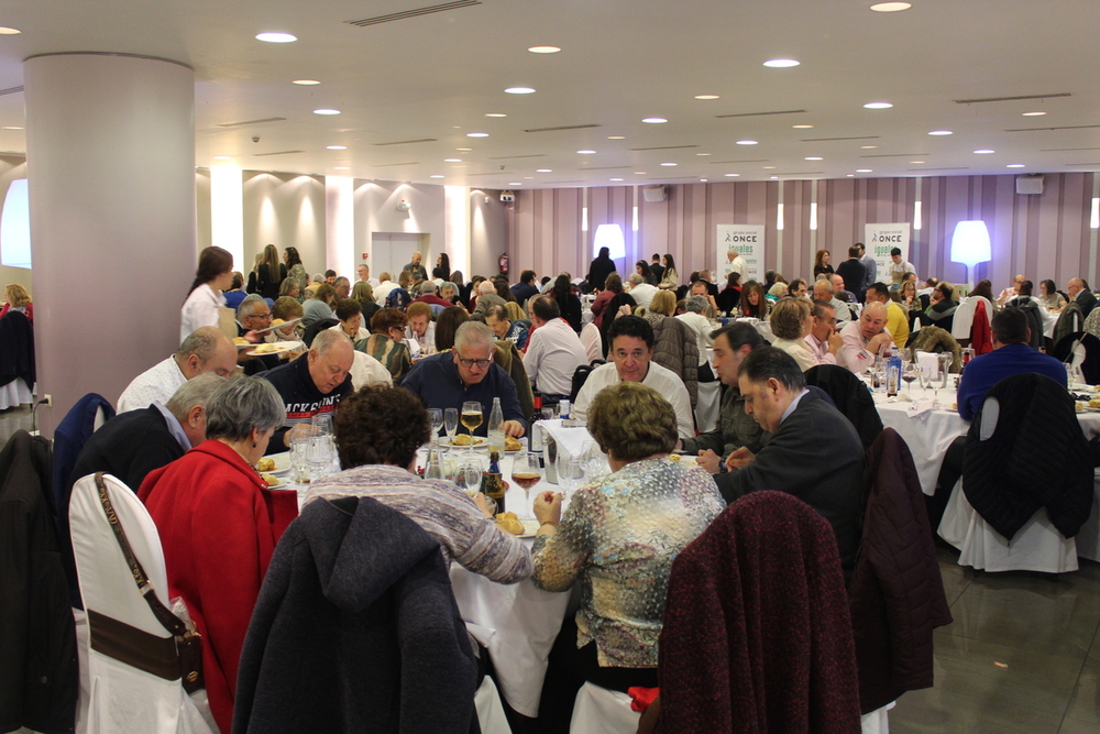 AlcázardeSanJuan: La ONCE celebra su comida de Hermandad