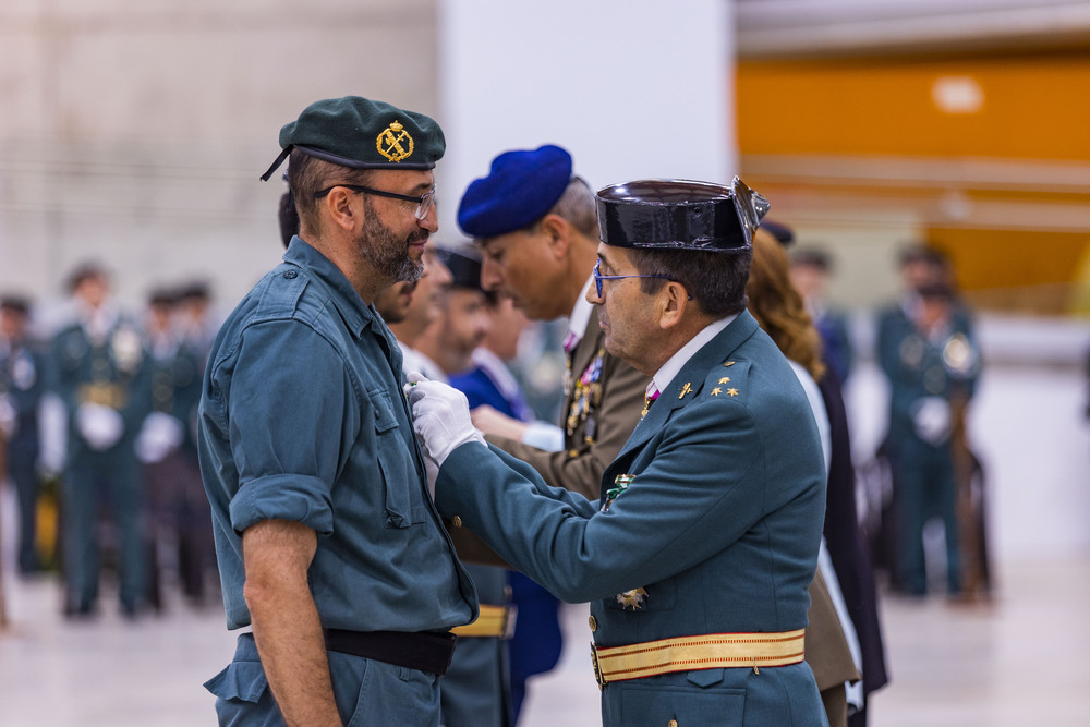 La Guardia Civil luce sus mejores galas en sus 179 años en Valladolid