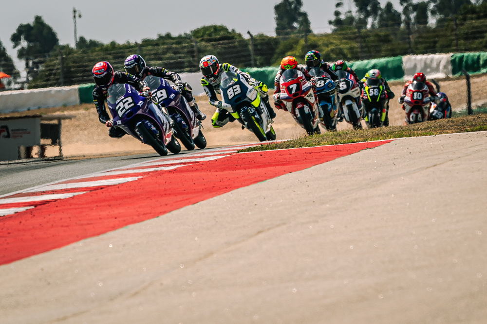 David Almansa (22), durante la carrera.