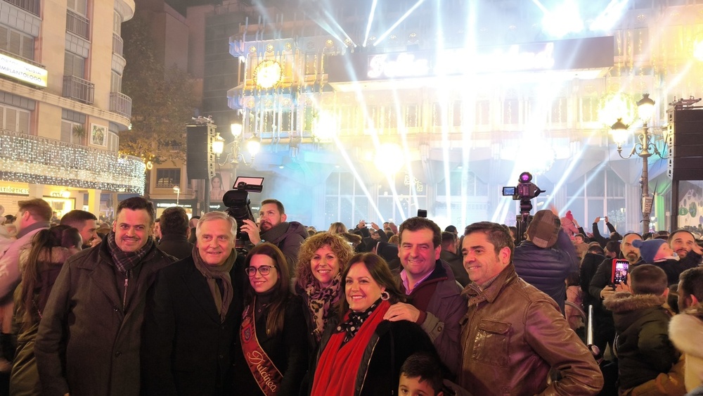 Encendido del alumbrado navideño.