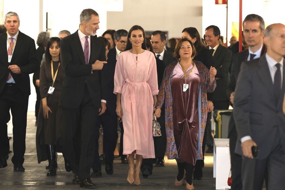 Los Reyes presiden la inauguración de la 42 ª Feria Internacional de Arte Contemporáneo-ARCOmadrid  / JOSE VELASCO