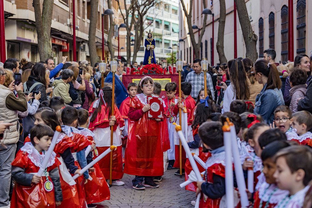 procesión de semana santa de los niños del Colegio San José, semana santa, procesión infantil del colegio san josé  / RUEDA VILLAVERDE