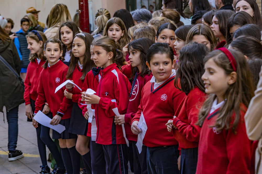 procesión de semana santa de los niños del Colegio San José, semana santa, procesión infantil del colegio san josé  / RUEDA VILLAVERDE