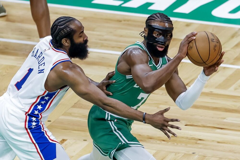 NBA Playoffs - Philadelphia 76ers at Boston Celtics  / CJ GUNTHER