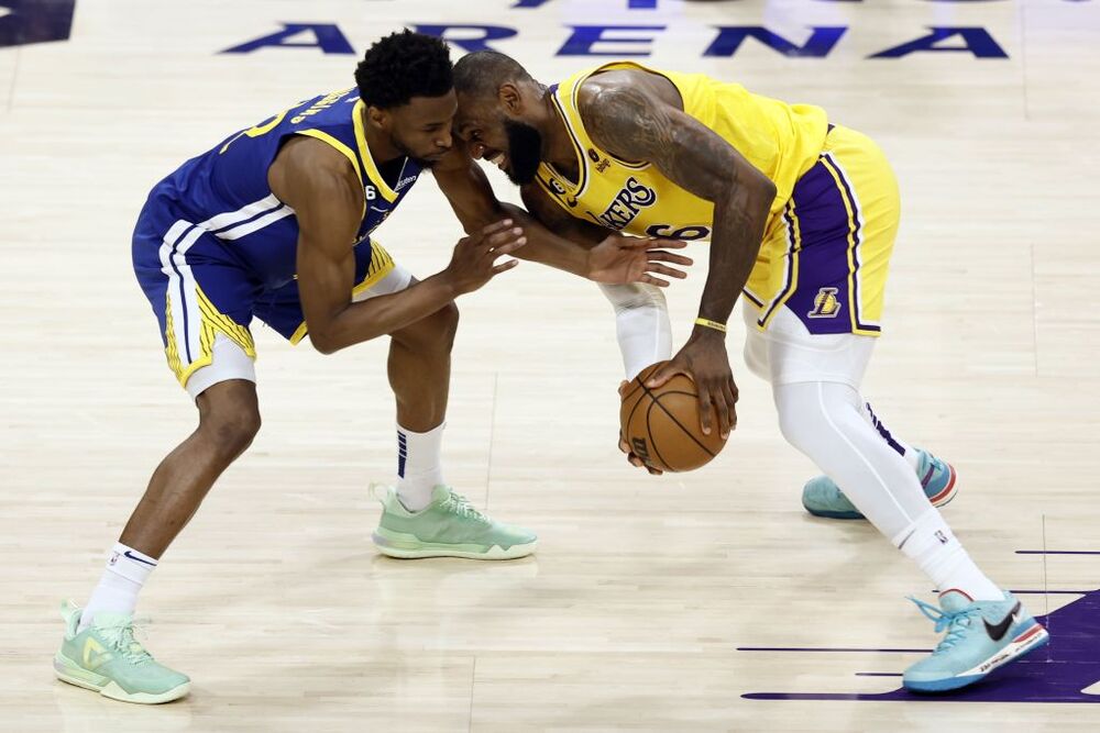 NBA Playoffs - Golden State Warriors at Los Angeles Lakers  / ETIENNE LAURENT