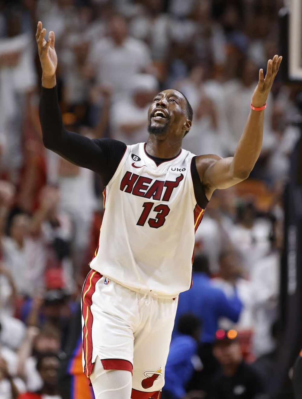 NBA Playoffs Eastern Conference Semifinals - New York Knicks at Miami Heat  / RHONA WISE