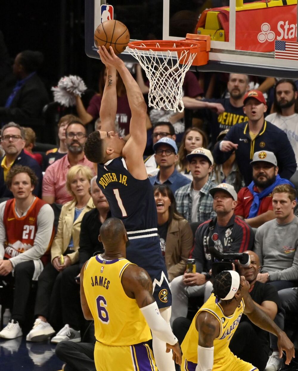 NBA Western Conference Finals - Los Angeles Lakers at Denver Nuggets  / BOB PEARSON